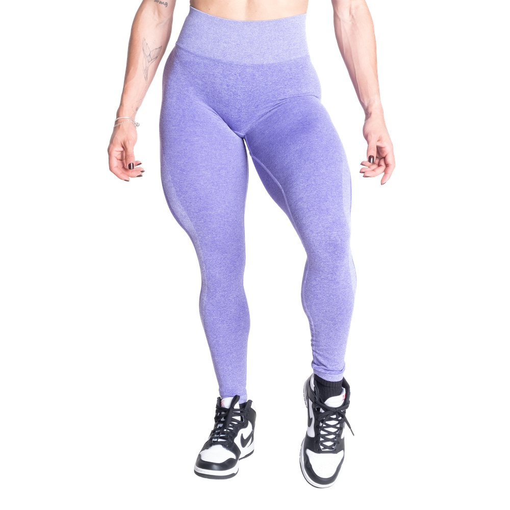 Better Bodies Curve Scrunch Leggings, Athletic purple melange