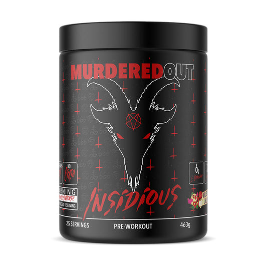 Murdered Out Insidious  Pre-Workout (463g)
