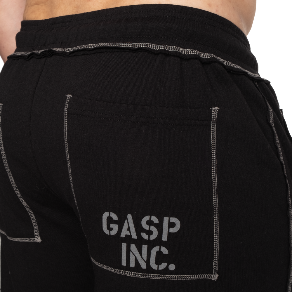 Gasp Division Sweatpants, (Black)