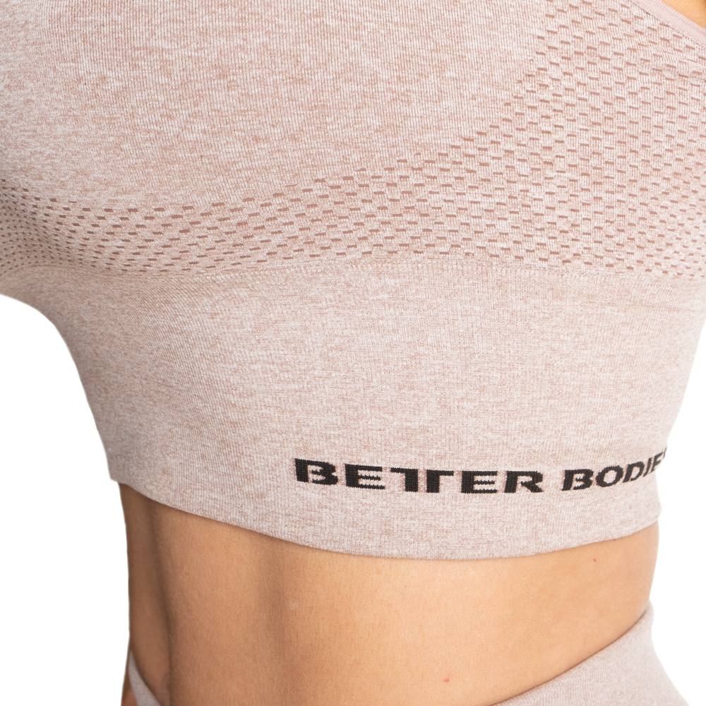 Better Bodies Astoria seamless bra (Warm Sand Melange) - Fit Puoti