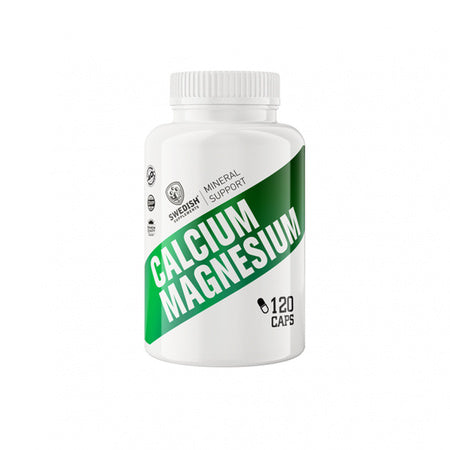 Swedish Supplements Calsium + Magnesium (120 kaps.) - Fit Puoti